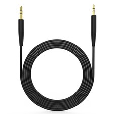 Replacement Audio Cable Aux Cord 3.5mm to 2.5mm Wire Compatible with Black