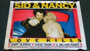 SID AND NANCY 映画パンフレット/ おまけPISTOLS レコード Love Kills - Sid & Nancy - Musings of Laura Bock