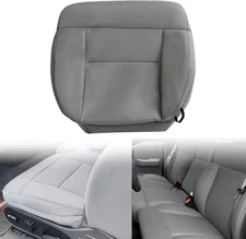 Driver Side Bottom Replacement Cloth Seat Cover Light Gray #CE SE UE Compati