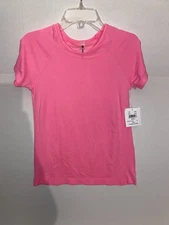 Ebb & Flow Girls Shirt Pink Size XL New With Tags 100% Nylon