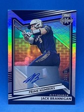 2022 Panini Elite Extra Edition-Jack Brannigan #83-Prime Numbers Auto #32/61