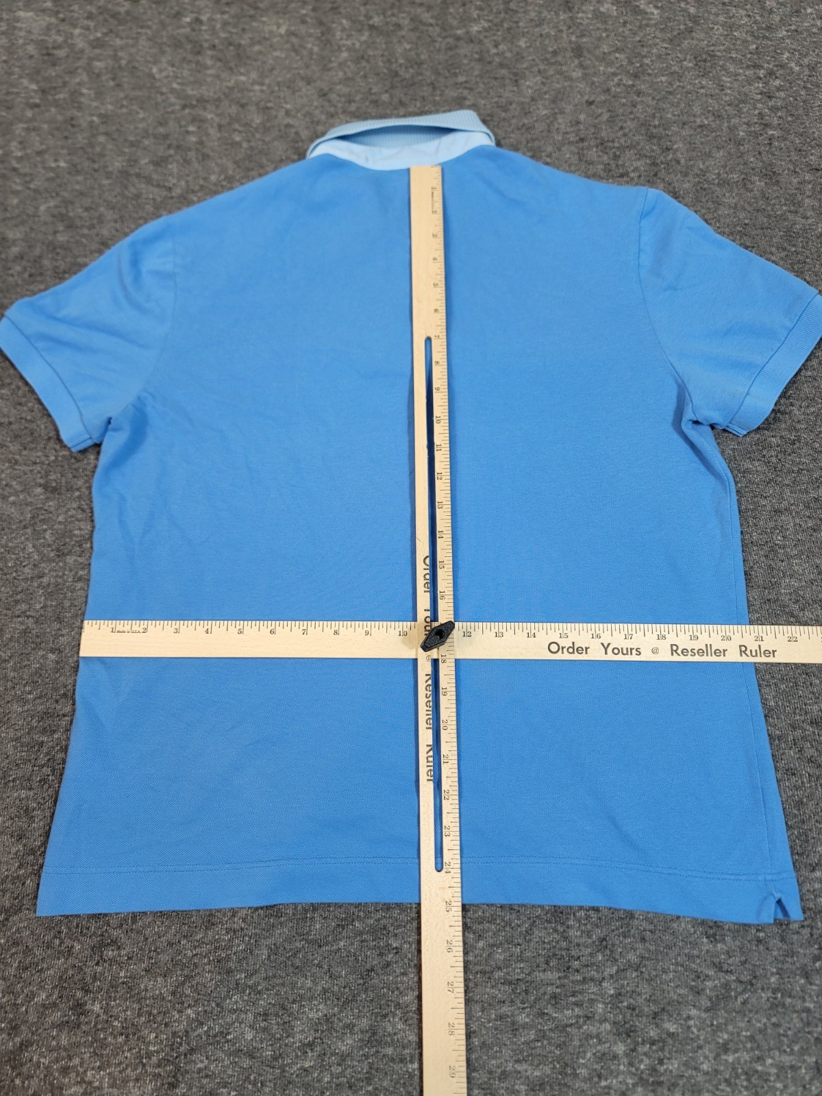 Lcoste Smart Paris Petit Piqué Mens Size L Blue Golf Tennis Polo Shirt   thumbnail 7