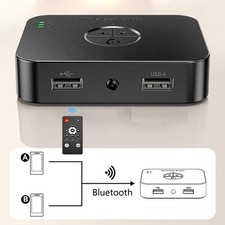 Bluetooth 5.0 Transmitter  Receiver Wireless A2DP Audio 3.5mm Aux Adapter USA