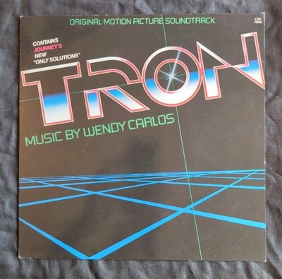 Wendy Carlos Tron Movie Soundtrack Vinyl LP A1 B1 Press Blue Label  R916