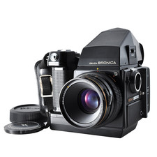 Near MINT Zenza Bronica SQ-A AE Finder PS 80mm f2.8 Lens Medium Format Japan