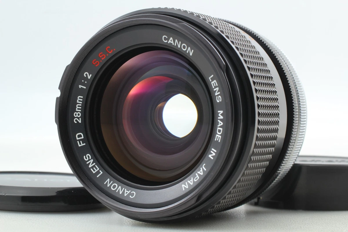 レンズ(単焦点) Canon LENS FD 28mm f2 S.S.C Canon FD f/2 Camera Lenses 28mm Focal for sale | eBay