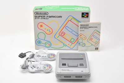 [Unbenutzt] Nintendo SNES SFC Super Famicom Spielkonsole SHVC-001 Gebraucht i...