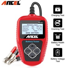 ANCEL BA101 TESTER BATTERIA AUTO 12V ANALIZZATORE PROFESSIONALE 100-2000 CCA