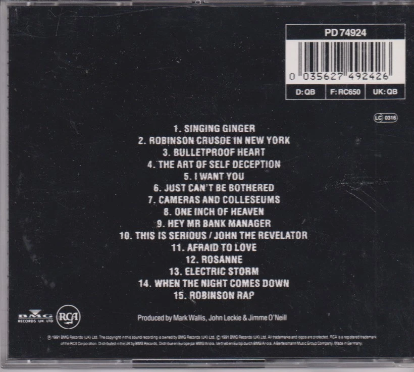 THE SILENCERS - Dance To The Holy Man - RCA CD 1991 - Bild 2 von 2