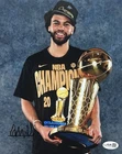 Ajay Mitchell OKC Thunder 2025 Champs Signed 8x10 Trophy Photo Autograph JSA COA