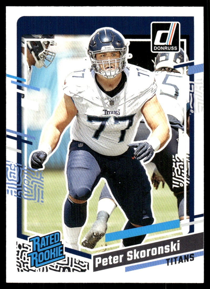 Peter Skoronski Panini Donruss #395 Base