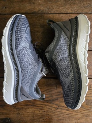 Geox U Spherica Actif men's lifestyle sneakers in a dark grey and white Size 9