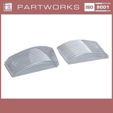Blinkerglas für PORSCHE 924 944 Frontblinker VORNE WEIß L+R