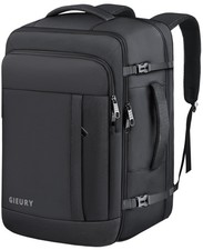 L Expandable TSA Carry-On Travel Backpack, 17.3in Laptop & Shoe Compartment