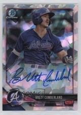 2018 Bowman Chrome Prospect Atomic Refractor /100 Brett Cumberland Auto sc2