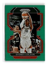 Sydney Colson 2022 Panini Prizm WNBA Green #63 Aces