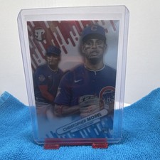 2022 Topps Pristine Fresh Faces Rookie Christopher Morel FF-4 Chicago Cubs 