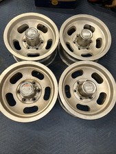 Jeep Chevy 6 Lug Aluminum Slot Mag Wheels 15x7 Truck 15 Blazer Toyota 6x5.5