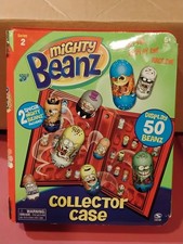 Mighty Beanz Collector Case Series 2 NEW SEALED With 2 Beanz Included
