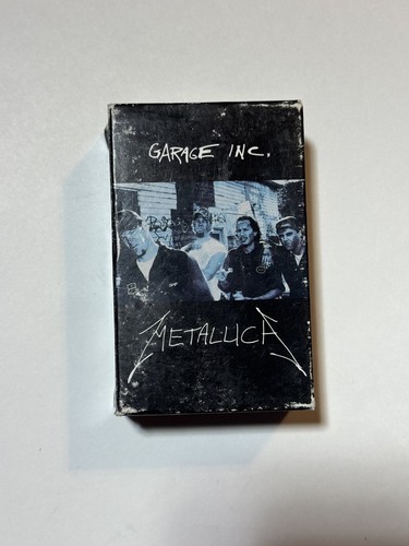 Metallica Garage Inc Cassette Tape Box Set 1998 Elektra W Box - Picture 3 of 9