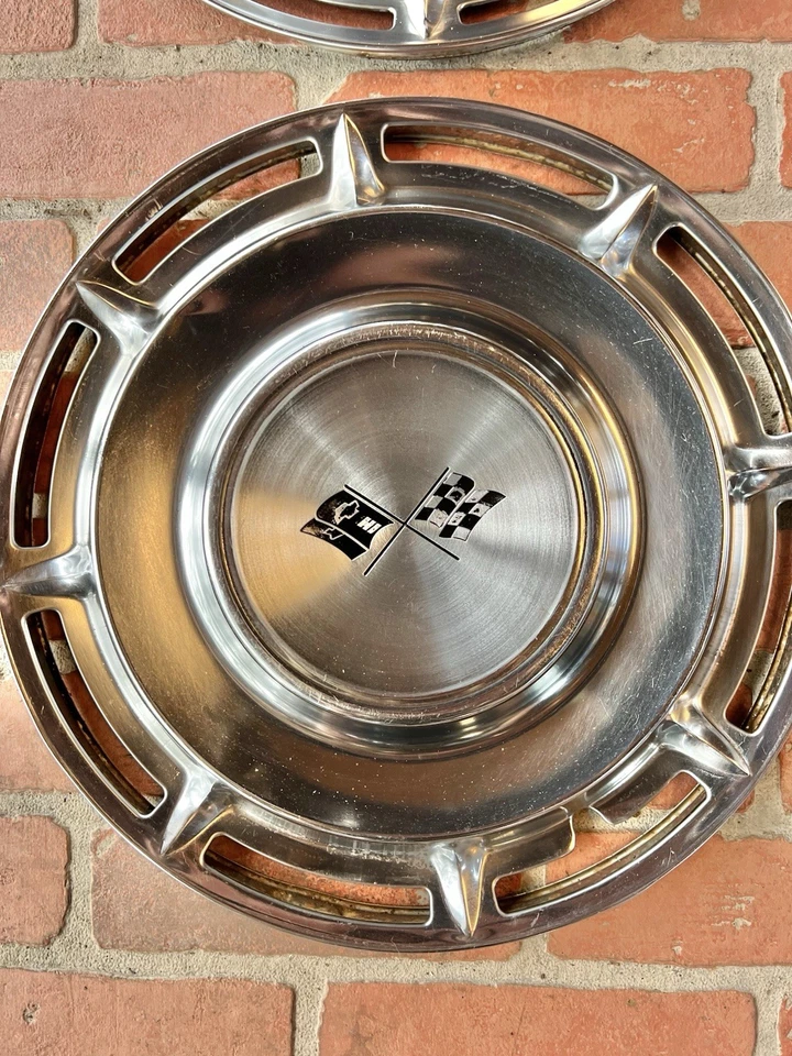 Винтажный колпак колеса 1959-1960 Impala Corvette Chevrolet Bel Air Nomad 14 дюймов - Изображение 2 из 4