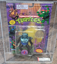 Teenage Mutant Ninja Turtles Warrior Chrome Dome 1995 TMNT AFA 80 W/90 SUB! RARE