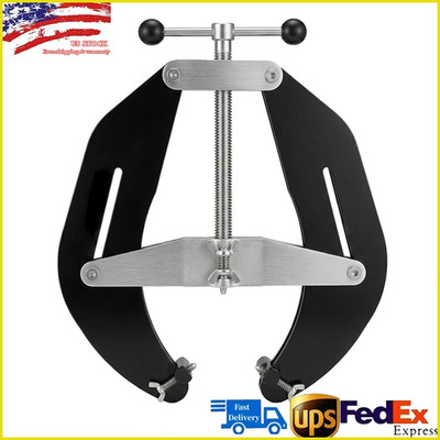 Pipe Clamp, 5'' to 12'', High Strength Ultra Clamp with Quick Acting Screws, Steel