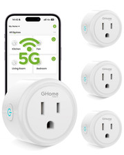 5G 15A Wifi Smart Plug Compatible with Alexa ...