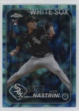 2024 Topps Chrome Update Aqua & Blue Lava Lamp Refractor /175 Nick Nastrini 13kb