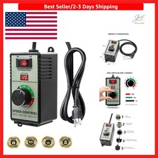 Reliable AC Motor Variable Speed Controller 120V 15A with Flame Retardant Casing