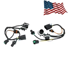 Fit Chevrolet Silverado 2500 Pair High Quality Headlamp Wiring Harness 15841610