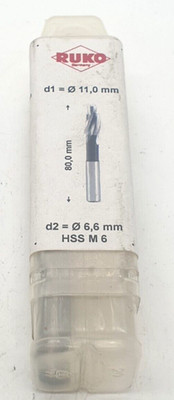 Ruko M6 11x6.6 HSS countersink