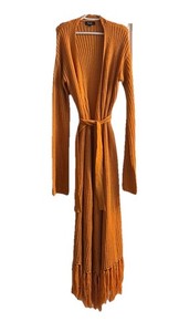 dissh long sleeve knit dress CIA NATURAL LONG SLEEVE MAXI DRESS