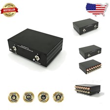 Audio Amplifier Speaker Switch | 2-in-2-out Selector | Durable Aluminum Housing