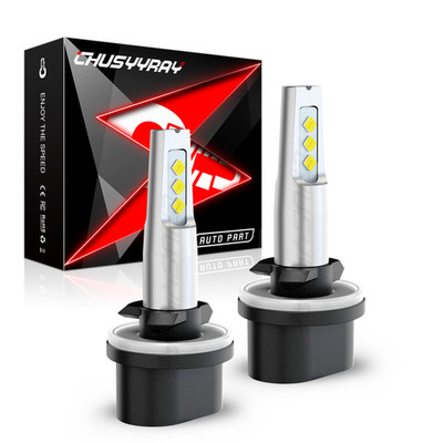 2x 880 893 LED Headlight Bulbs Fit Arctic Cat Snowmobile Crossfire EFI 2007-2011