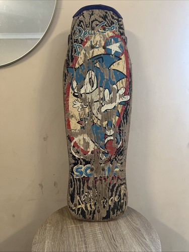VINTAGE COMPLETE SKATEBOARD CRUISER RARE SEGA SONIC ZONE ZAPPING - FREE POST W2F - Picture 6 of 10