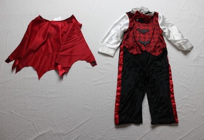 HalloweenCostumes.com Babies Count Cutie Vampire Costume BE5 Red Size 12-18M