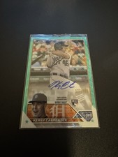 2023 Topps Chrome - Rookie Auto Kerry Carpenter Aqua Wave Refractor /199 tigers 