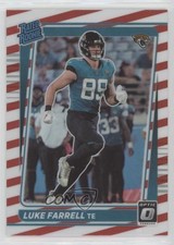 2021 Panini Donruss Optic Rated Rookie Freedom Prizm Luke Farrell #287 ib6
