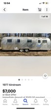 1977 Airstream Travel Trailer Vintage ,good Remodeling Project