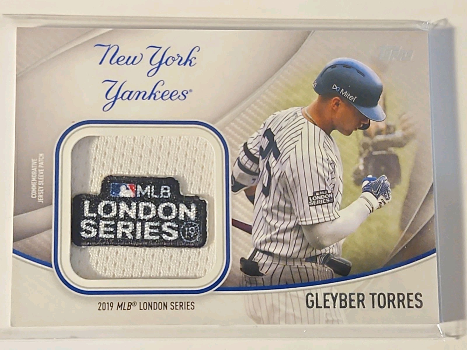Gleyber Torres Topps Series 2 2020 Jumbo Jersey Sleeve #JSES-GT 
