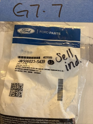 #ad #ad Ford W506023 S439 Bolt Threaded Genuine Ford Parts Steel Single Piece $3.00