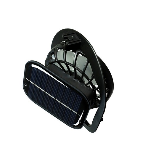 Solar Charging Fan Hat Wide Brim USB Charging For Hole Digging Electric Fan New - Picture 21 of 24