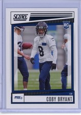 2022 Panini Score RC #363 COBY BRYANT Seattle Seahawks