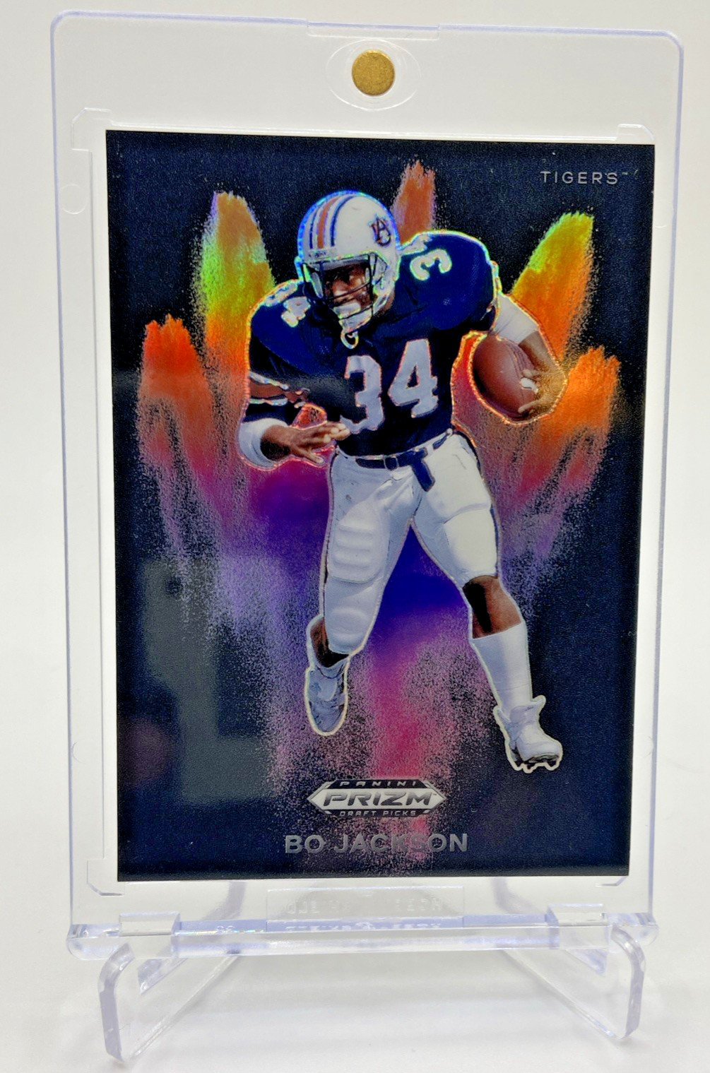 2024 Prizm Draft Football BO JACKSON COLOR BLAST Case Hit Auburn Tigers 🐅