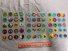 Lot of Vintage 1990s POGs Collection - baby Dino, dinosaurs and more