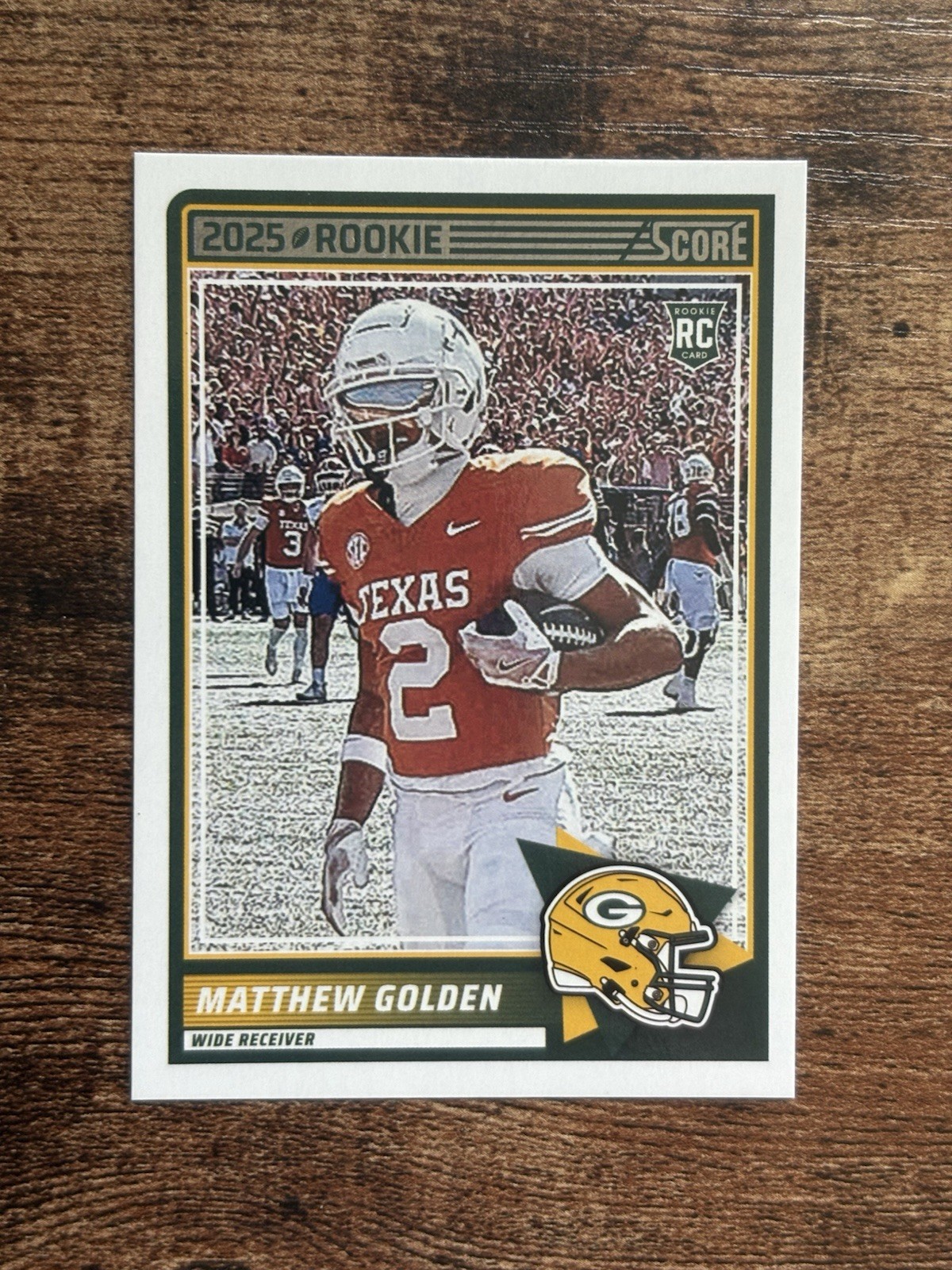2025 Score - Rookies Matthew Golden #56 (RC)
