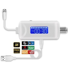 TV Antenna Amplifier Signal Booster, 25dBi High Gain Amplifier for 4K/1080p T...