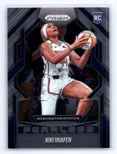 Kiki Iriafen 2025 Panini Prizm WNBA #8 Fearless Rookie