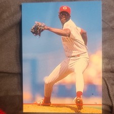 Error Fleer 1994 Base  - Johnny Ruffin Cincinnati Reds #176 Rookie Baseball Card. rookie card picture